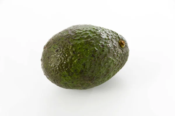 Avocado Geïsoleerde Witte Achtergrond — Stockfoto