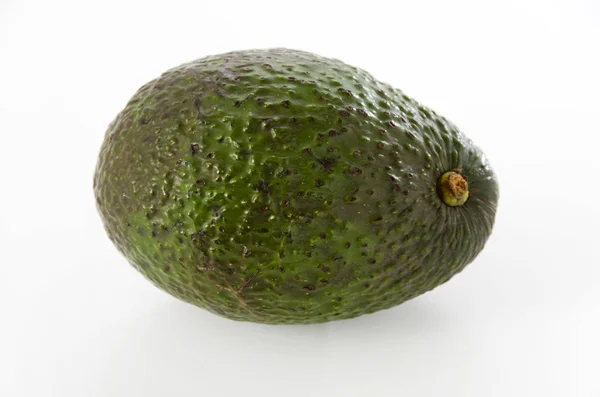 Avocado Geïsoleerde Witte Achtergrond — Stockfoto