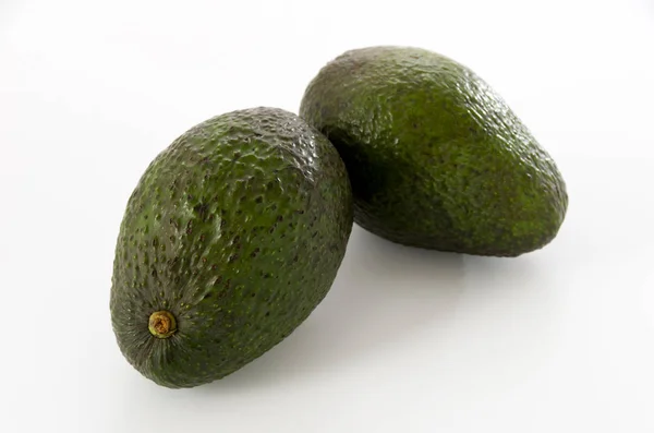 Avocado Izolowane Białe Tło — Zdjęcie stockowe