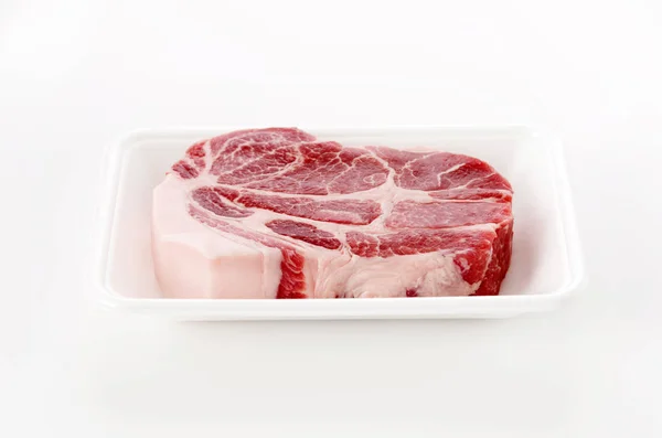 Сырое Мясо Свинины Свиная Задница Бостона — стоковое фото