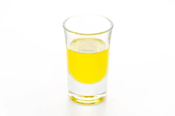 Ein Glas Mit Olivenöl — Stockfoto