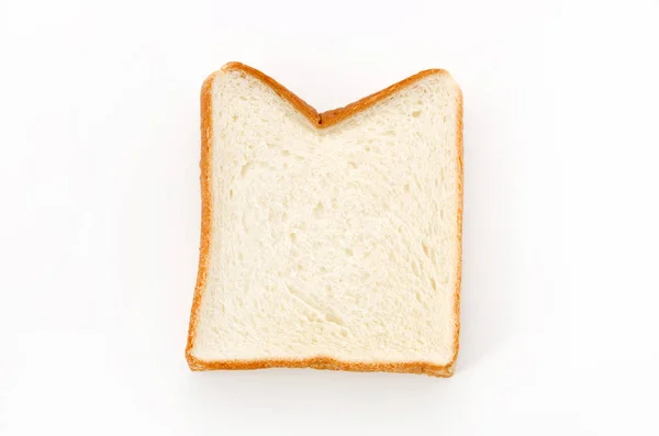 Sliced Bread White Background — Stock Photo, Image