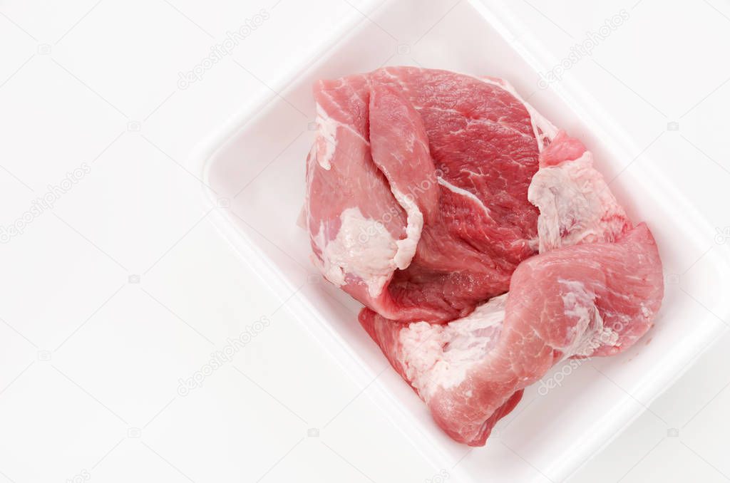 Raw Pork meat,back rib