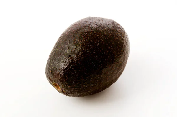 Avocado Geïsoleerde Witte Achtergrond — Stockfoto