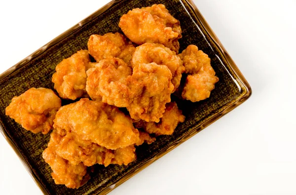 Cucina Giapponese Karaage Pollo Fritto Stile Giapponese — Foto Stock