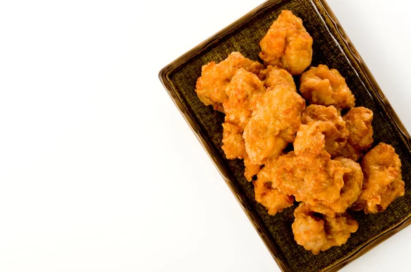 Japans Eten Karaage Gebakken Kip Japanse Stijl — Stockfoto