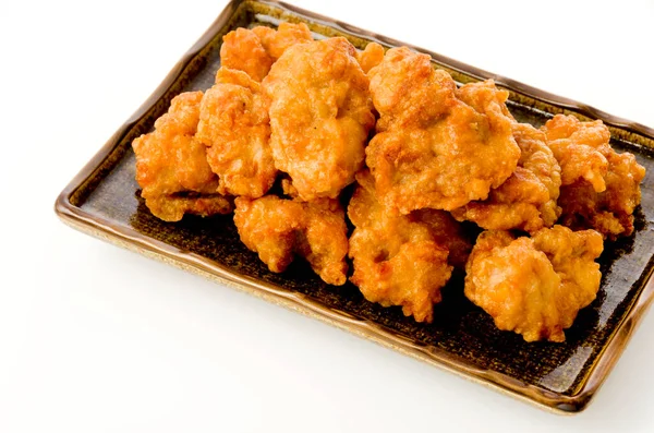 Japon Yemeği Karaage Japon Usulü Kızarmış Tavuk — Stok fotoğraf