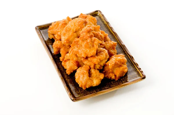Japans Eten Karaage Gebakken Kip Japanse Stijl — Stockfoto