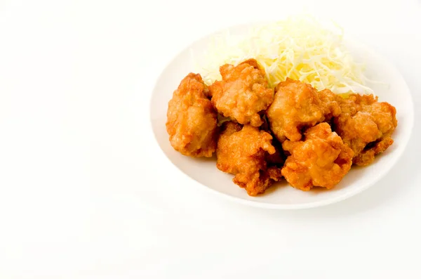 Японская Кухня Караге Жареная Курица Японском Стиле — стоковое фото
