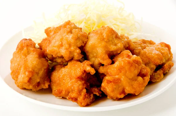 Японська Кухня Karaage Fried Chicken Japanese Style — стокове фото