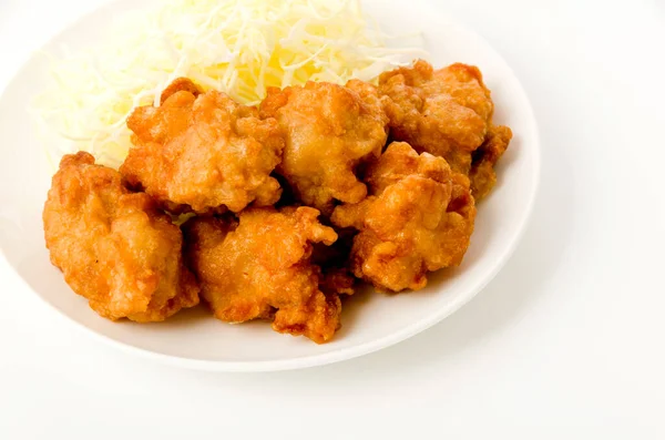 Японська Кухня Karaage Fried Chicken Japanese Style — стокове фото