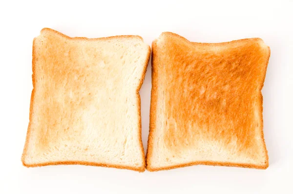 Sliced Toast Bread White Background — Stock Photo, Image