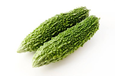 taze Goya, beyaz arka planda acı kavun