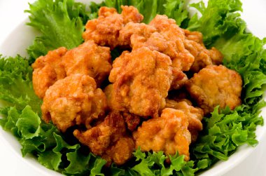 Japon yemeği, Karaage, Japon usulü kızarmış tavuk.