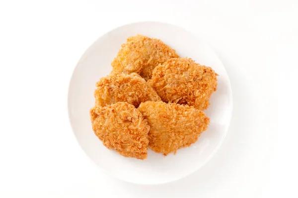 Tonkatsu Friterade Fläskkotletter Japansk Stil — Stockfoto