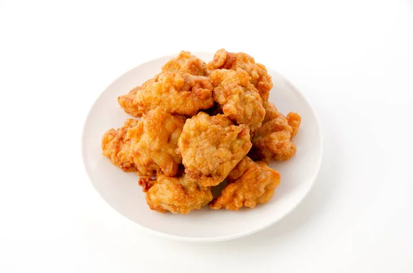 Japońskie Jedzenie Karaage Smażony Kurczak Japoński Styl — Zdjęcie stockowe