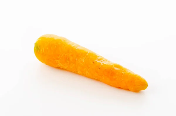 Kinbininjin Yellow Carrot White Background — Stock Photo, Image