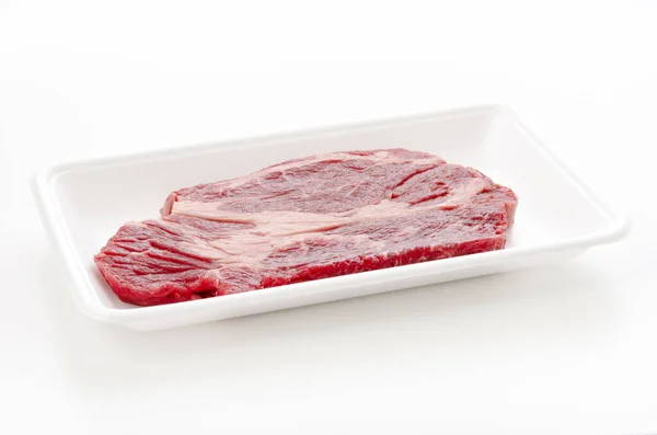 Raw Beef Steak Chuck Eye Roll — Stock Photo, Image