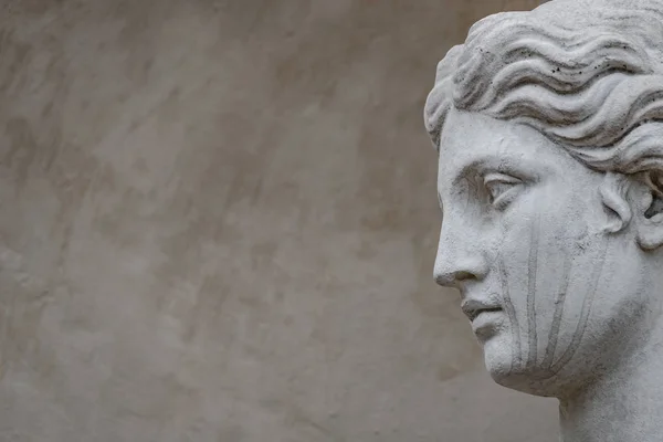 Estátua Antiga Sensual Mulher Era Renascentista Italiana Potsdam Alemanha — Fotografia de Stock