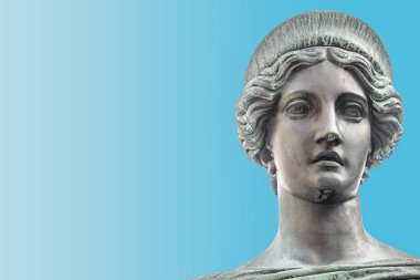 Güzel heykeli Yargıç İmparator Franz adlı ben anıt Hofburg Sarayı Viyana, Avusturya