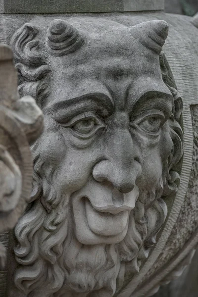 Escultura Misteriosa Criatura Antigua Centro Potsdam Alemania — Foto de Stock