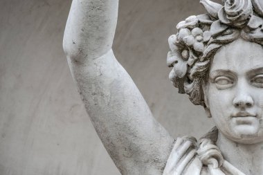 Circl şehvetli busty ve kabarık Rönesans dönemi kadın heykeli