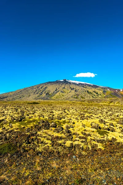冰岛五颜六色的野生火山峰和冰岛 — 图库照片