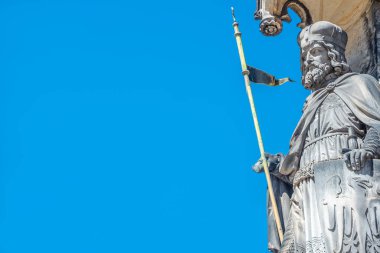 Saint Vitus Katedrali Prag, Cze Knight antik heykel