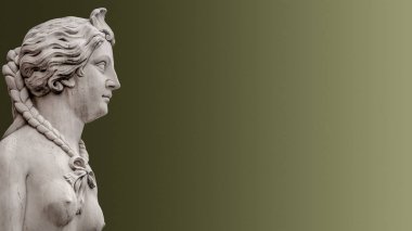 Potsdam iso şehir merkezinde güzel gizemli Sfenks heykeli