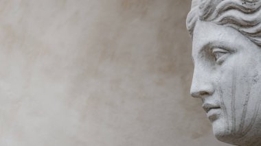 Lon kadınla şehvetli İtalyan Rönesans dönemi antik heykeli