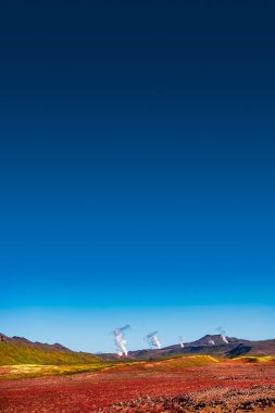 Savaş manzaraları - jeotermal etkin bölgeler Hverir BM denir.