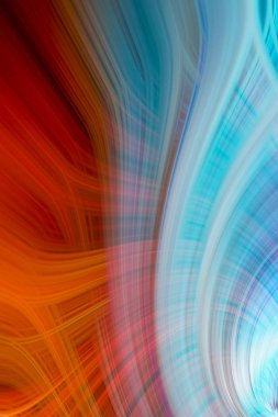 Farklı renk kıvrımlı çizgilerfütüristik yanılsama desenleri