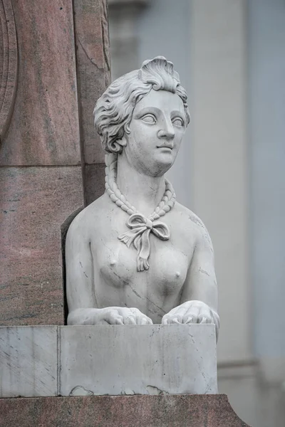 Statua Della Bella Sfinge Nel Centro Potsdam Germania — Foto Stock