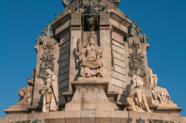 Barselona, İspanya 'da Kristof Kolomb Yazı Saati