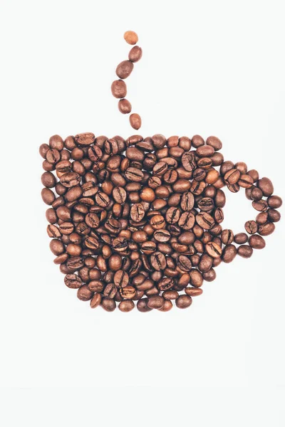 Kávébab Kávéscsésze — Stock Fotó