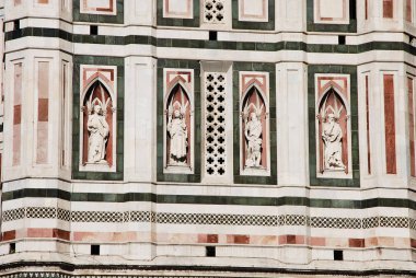 Santa Maria del Fiore Floransa, Toskana, İtalya, 21 Nisan 2018 adlı katedral.