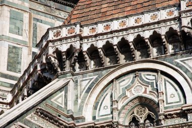 Santa Maria del Fiore Floransa, Toskana, İtalya, 21 Nisan 2018 adlı katedral.