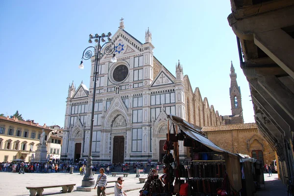 Iglesia Santa Croce Florencia Toscana Italia Abril 2018 —  Fotos de Stock