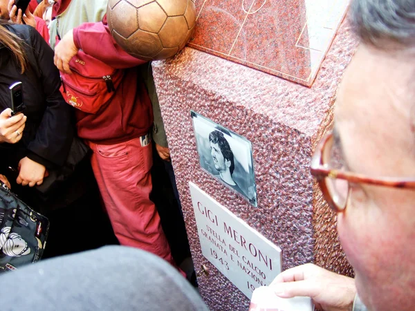İtalyan futbolcu Gigi Meroni, Torino, Piedmont, İtalya, 13 Ekim 2007.