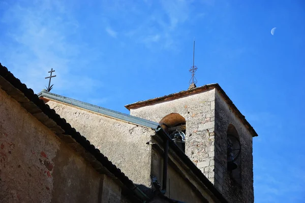 Badia Manastır San Gemolo Ganna Varese Lombardiya Talya Kasım 2017 — Stok fotoğraf