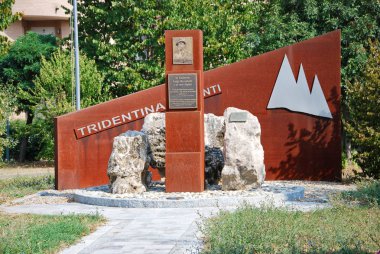 General Luigi Reverberi Cavriago, Reggio Emilia, Emilia Romagna, İtalya, 14 Eylül 2016 Memorial.