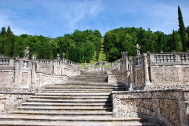 Villa Bahçe Della Porta Bozzolo - Casalzuigno, Varese, Lombardiya, İtalya, 24 Mayıs 2017.