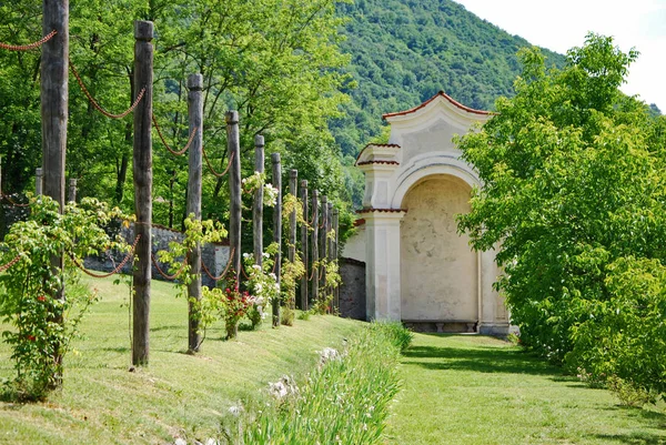 Garden Villa Della Porta Bozzolo Casalzuigno Varese Lombardy Italy May — Stock Photo, Image