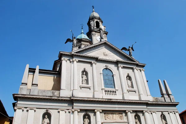 Church Saints Vito Modesto Lomazzo Como Lombardy Italy July 2013 — Stock Photo, Image