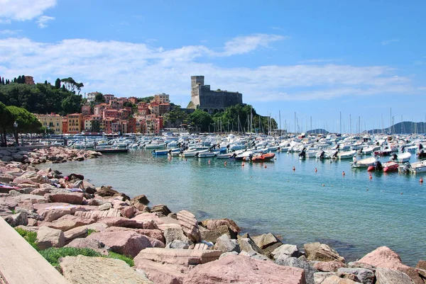 Cidade Lerici Spezia Ligúria Itália Junho 2018 — Fotografia de Stock