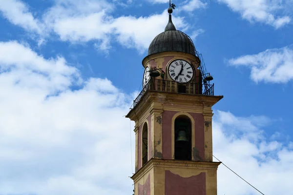 Camogli Genova Ligúria Itália Junho 2018 Basílica Santa Maria Assunta — Fotografia de Stock