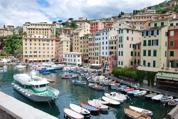 Haven Van Camogli Genova Liguria Italië Juni 2018 — Stockfoto