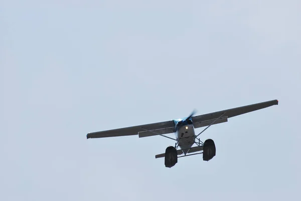 2011年7月9日 意大利伦巴第 科莫的水上飞机 免版税图库图片