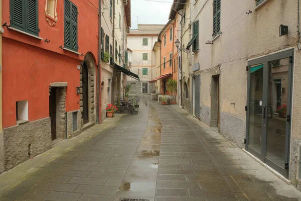 Brugnato Spezia Liguria Italy Червня 2020 Старе Місто Бруньято — стокове фото