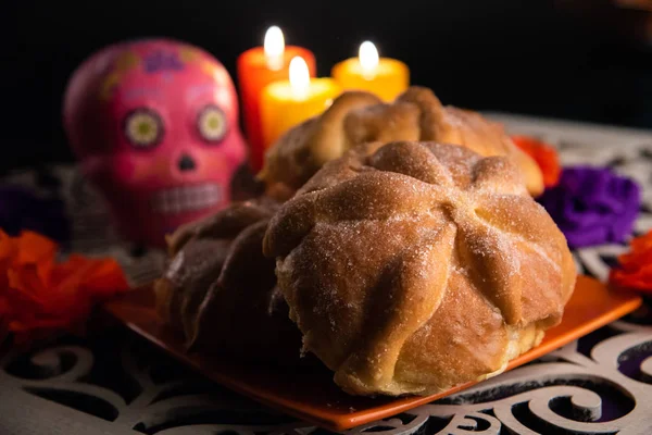 Cena Dia Los Muertos Mexico — 图库照片